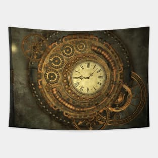 Noble steampunk clockwork Tapestry
