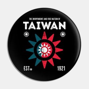 Taiwan Flag Pin