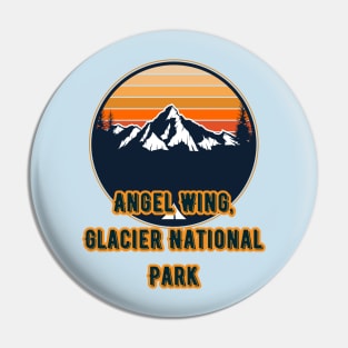 Angel Wing, Glacier National Park Pin