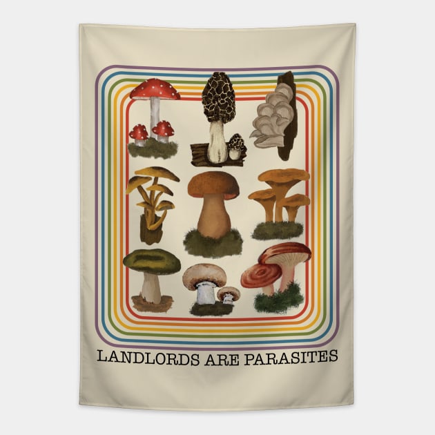 Lovely Mushrooms Tapestry by Sunshine&Revolt