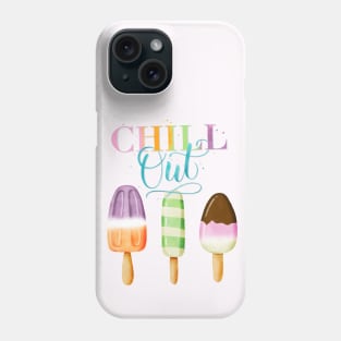 Chill out with popsicles Phone Case