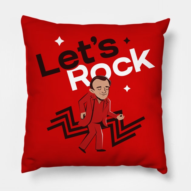 Let's Rock Pillow by rafaelkoff