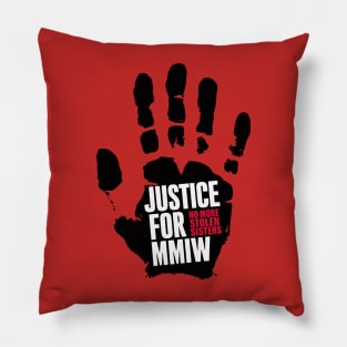 justise for mmiw No More Stolen Sisters Pillow