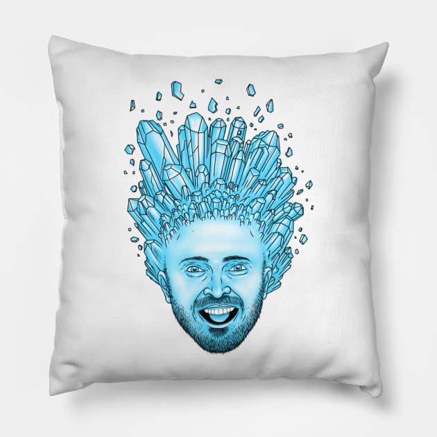 Crystal Pinkman Pillow by roman_v61