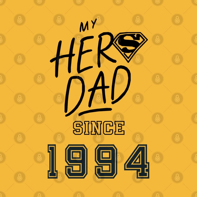 My Hero Dad 1994 by DavidBriotArt