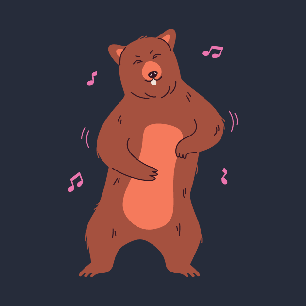 Funny Dancing Bear by FunnyMoonCosmic