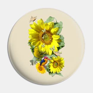 Sunflower party Pin