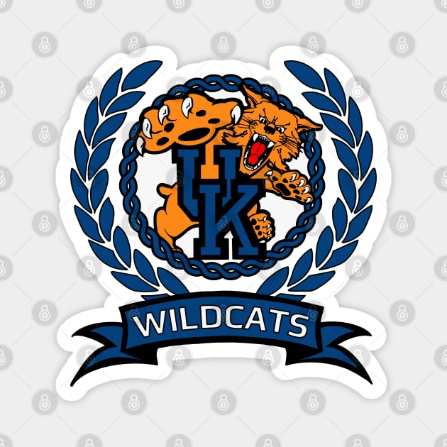 Wildcats 90s Style Magnet by Colonel JD McShiteBurger