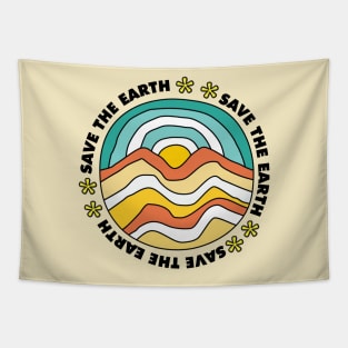 Save The Earth Tapestry