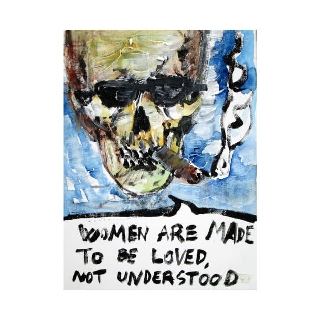 SKULLS QUOTING OSCAR WILDE .1 by lautir