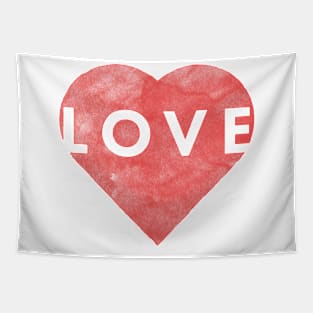 Love Heart Tapestry