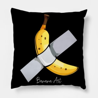 Banana - Banana Art - Yellow Exotic Banana Fruit Pillow