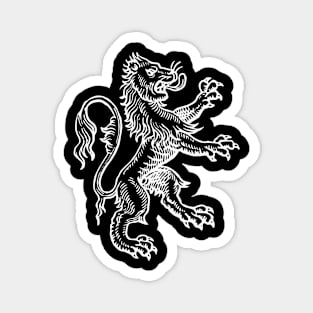 Mythical Heraldic Lion Magnet