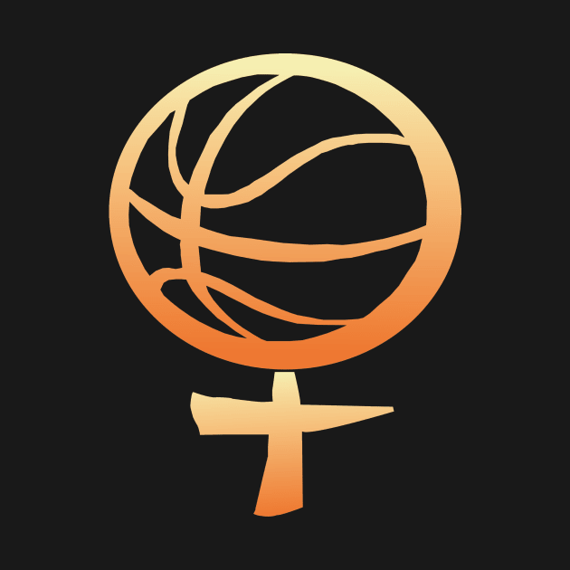 Women's basketball symbol by kac044