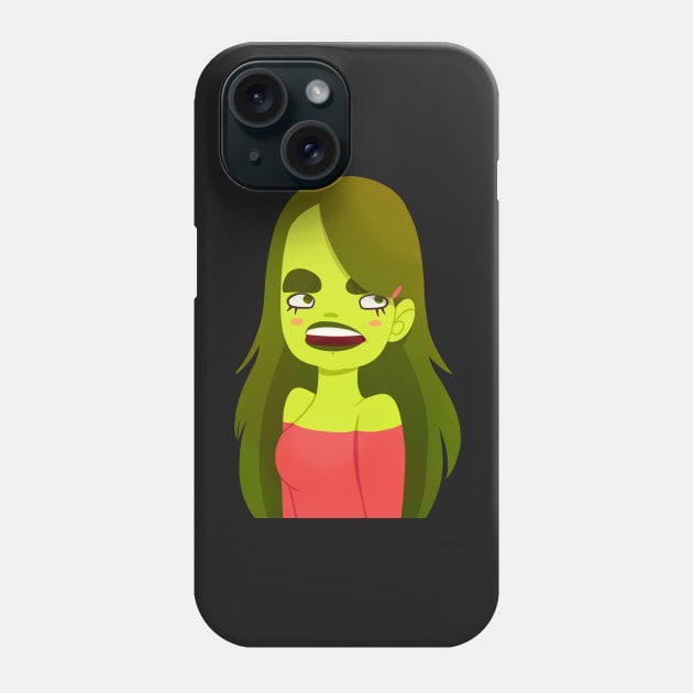 Cactus Girl Phone Case by Twkirky