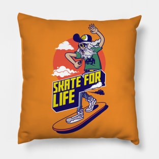 skate for life Pillow