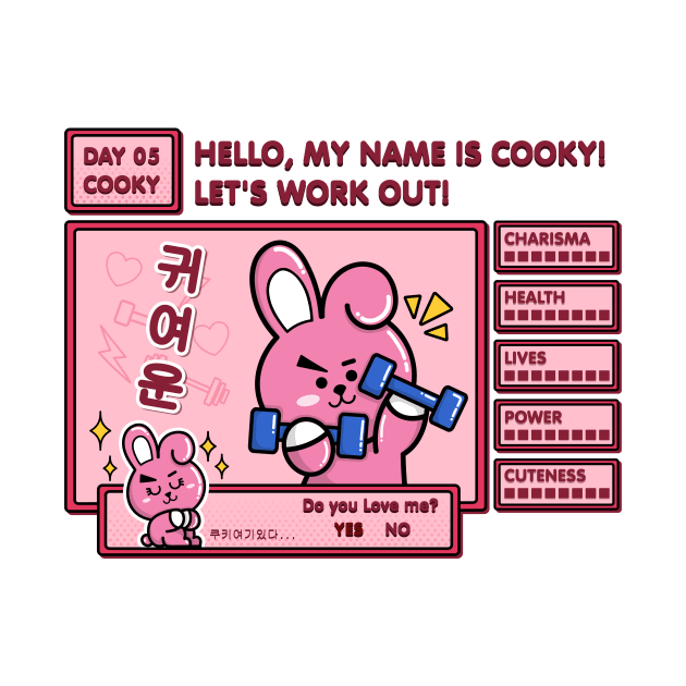 BT21-Cooky Game Style by Innsmouth