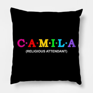 Camila - religious attendant. Pillow