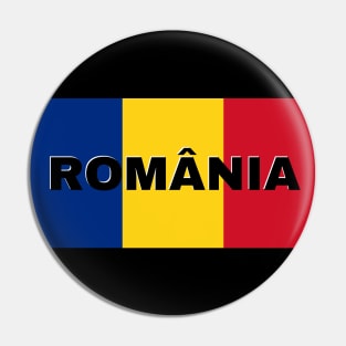 România Flag Pin