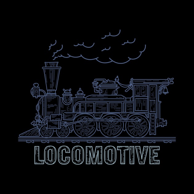 Vintage Locomotive by snewen