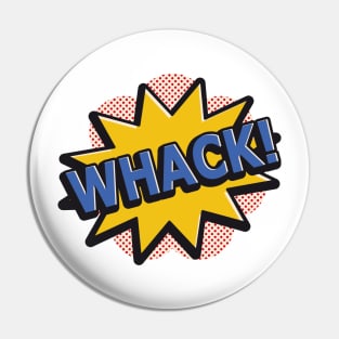 Whack Comic Explosion Pin