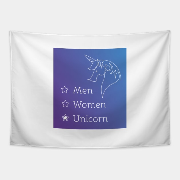 unicorns are real Tapestry by Lishi