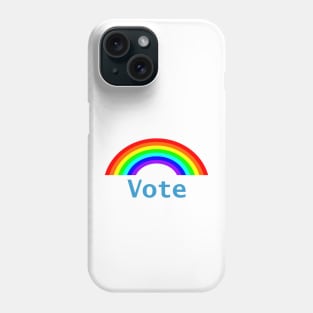 Rainbow Vote Phone Case