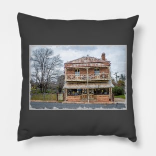 Classic Old Building Pillow