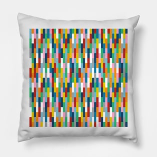 Bricks Rainbow Pillow