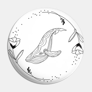 A Whales Beauty Pin