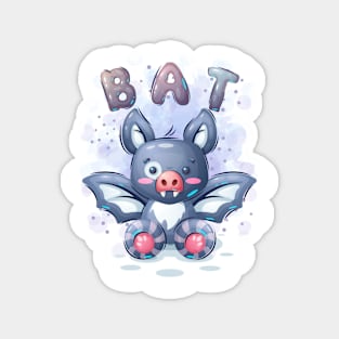 Cute bat Magnet