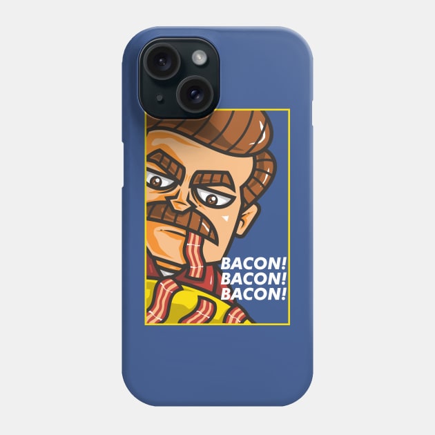 BACON! Phone Case by krisren28