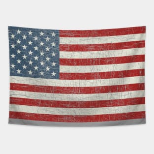 Star Spangled Banner Antique American Flag Old Glory Tapestry