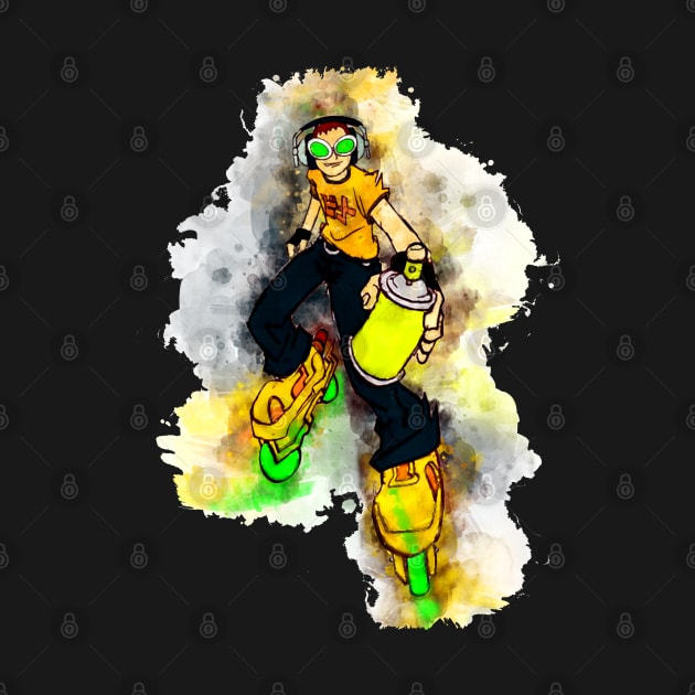 Jet Set Radio - Beat *watercolor* by Stylizing4You