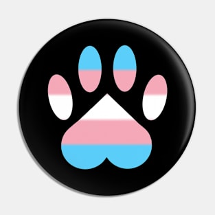 Trans Pride Paw Pin