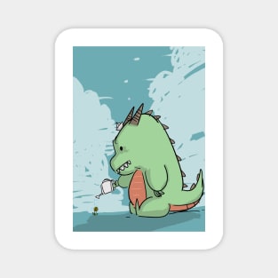 cute dino Magnet