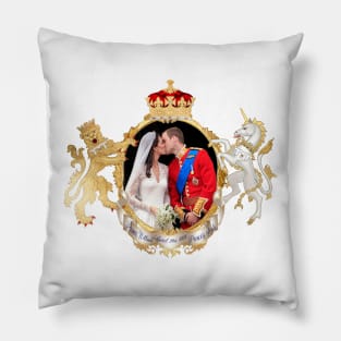 William and Kate, 2011 Royal Wedding Kiss Pillow