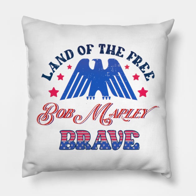 BRAVE ONE LOVE REDEMPTION - LAND OF THE FREE Pillow by RangerScots