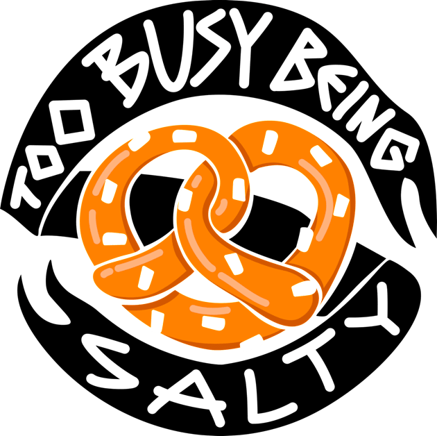 Too busy being salty Kids T-Shirt by PnJ