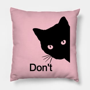 Cat thoughts #1 Pillow