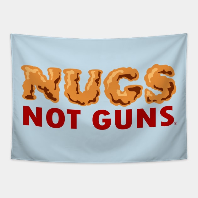 Nugs Not Guns - Pro Gun Reform and Control Tapestry by PoliticalStickr