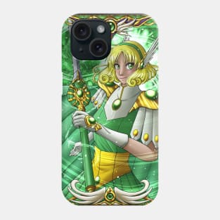 Fuu Hooji from Magic Knight Rayearth anime Phone Case