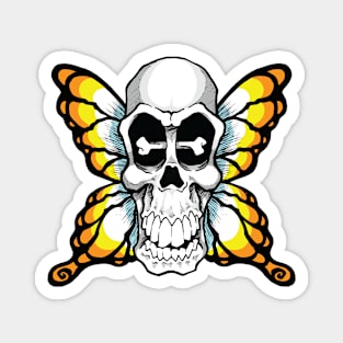 Butterfly Skull Magnet