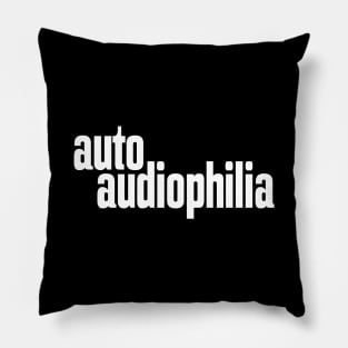 Auto Audiophilia Audiophile High Fidelity Sound Reproduction Pillow