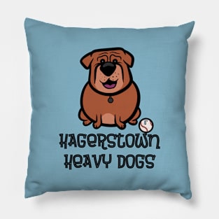 Hagerstown Heavy Dogs - Minorest League Baseball Pillow