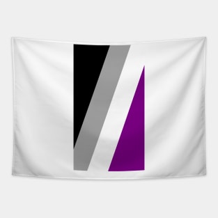 Proud Asexual Pride Flag (Proud LGBTQ+ Community Pride Flag) v2 Tapestry