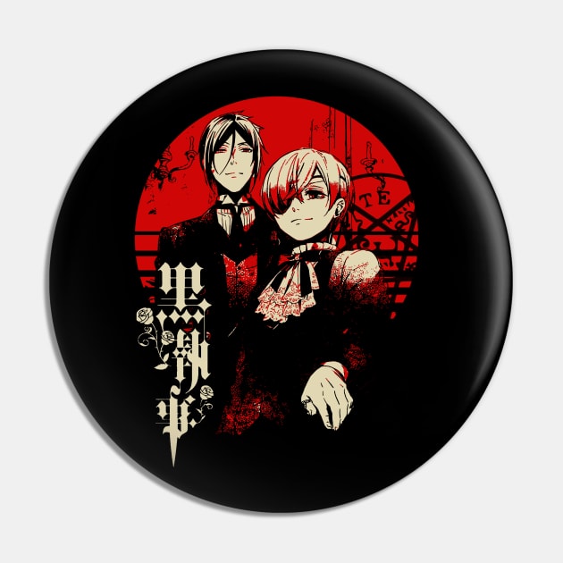 Black butler Sebastian michaelis || Ciel phantomhive Pin by nataly_owl