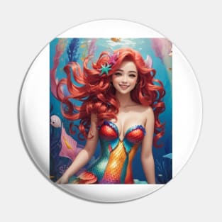 Realistic Mermaid Beauty Pin