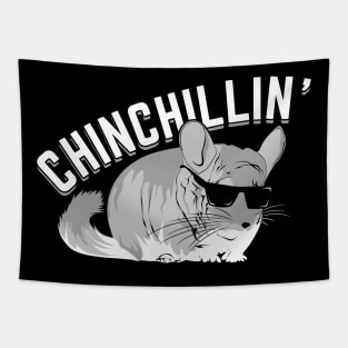 Chinchillin Chinchilla Animal Lover Gift Tapestry