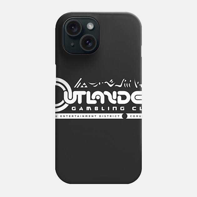 Outlander Gambling Club Phone Case by MindsparkCreative